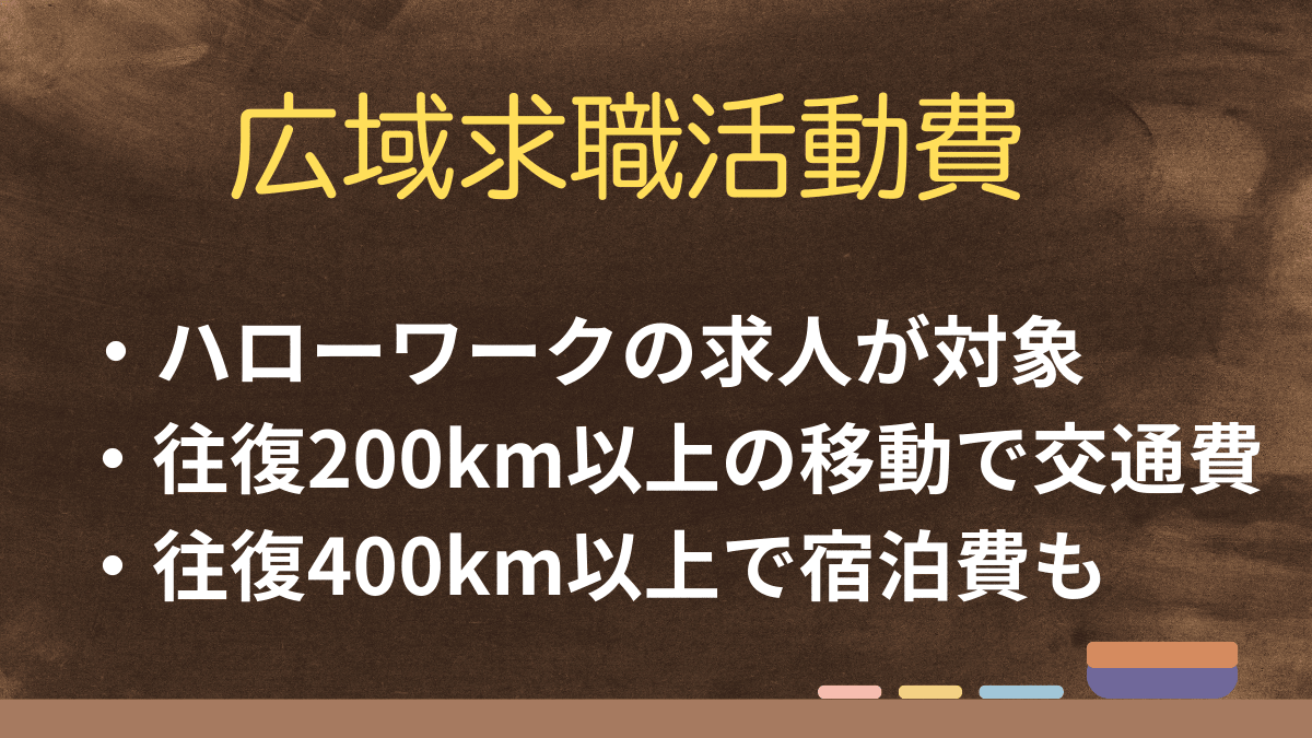 広域求職活動費はハローワーク以外でも使える？支給条件と2026年最新金額